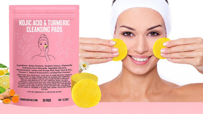 Zivile Dual Glow Pads with Kojic Acid & Turmeric