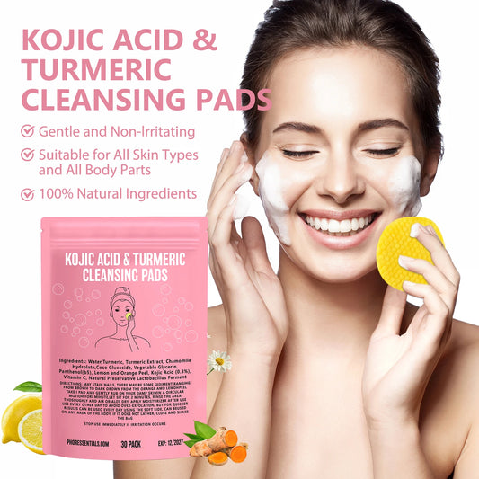 Zivile Dual Glow Pads with Kojic Acid & Turmeric